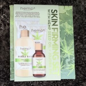Skin Firming Set with Hemp Seed Oil & Jojoba Oil